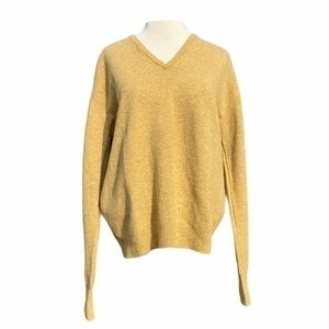 Cox Moore Vintage Lambswool Sweater Yellow